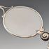 Antique American sterling silver openwork design portable folding glasses Ronietto